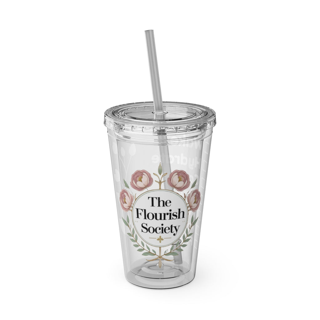 Morning Routine Checklist Acrylic Tumbler – The Flourish Society (16oz)