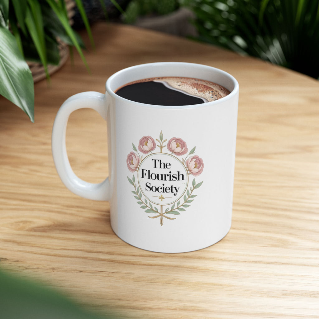 Morning Routine Checklist Mug – The Flourish Society (11oz)