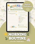 🌞 Morning Routine Life SOP Printable