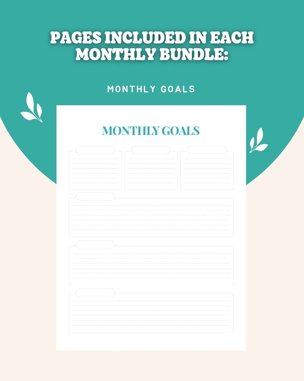 📅 2026 Dated Planner Bundle | September–December