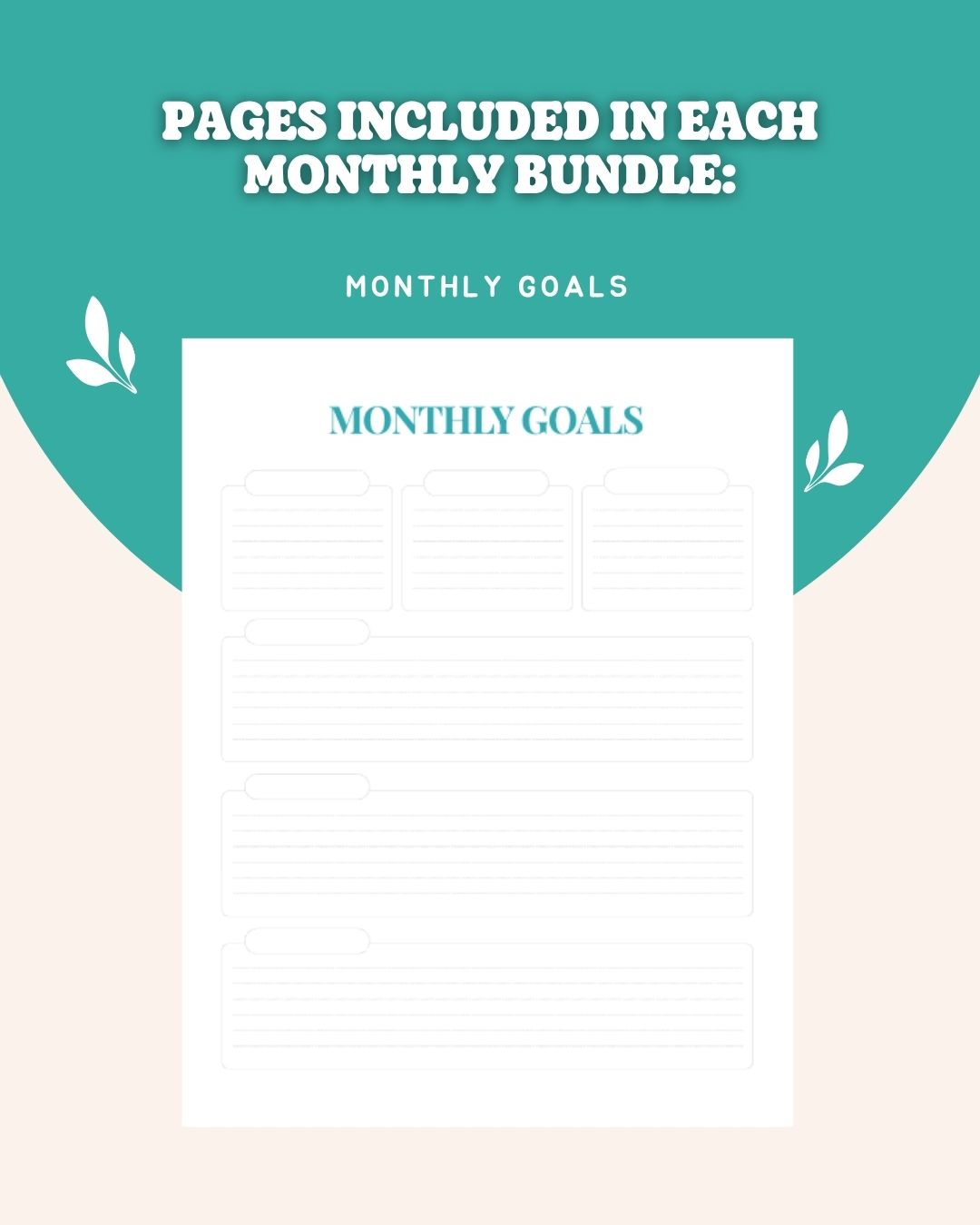 📅 2026 Dated Planner Bundle | September–December