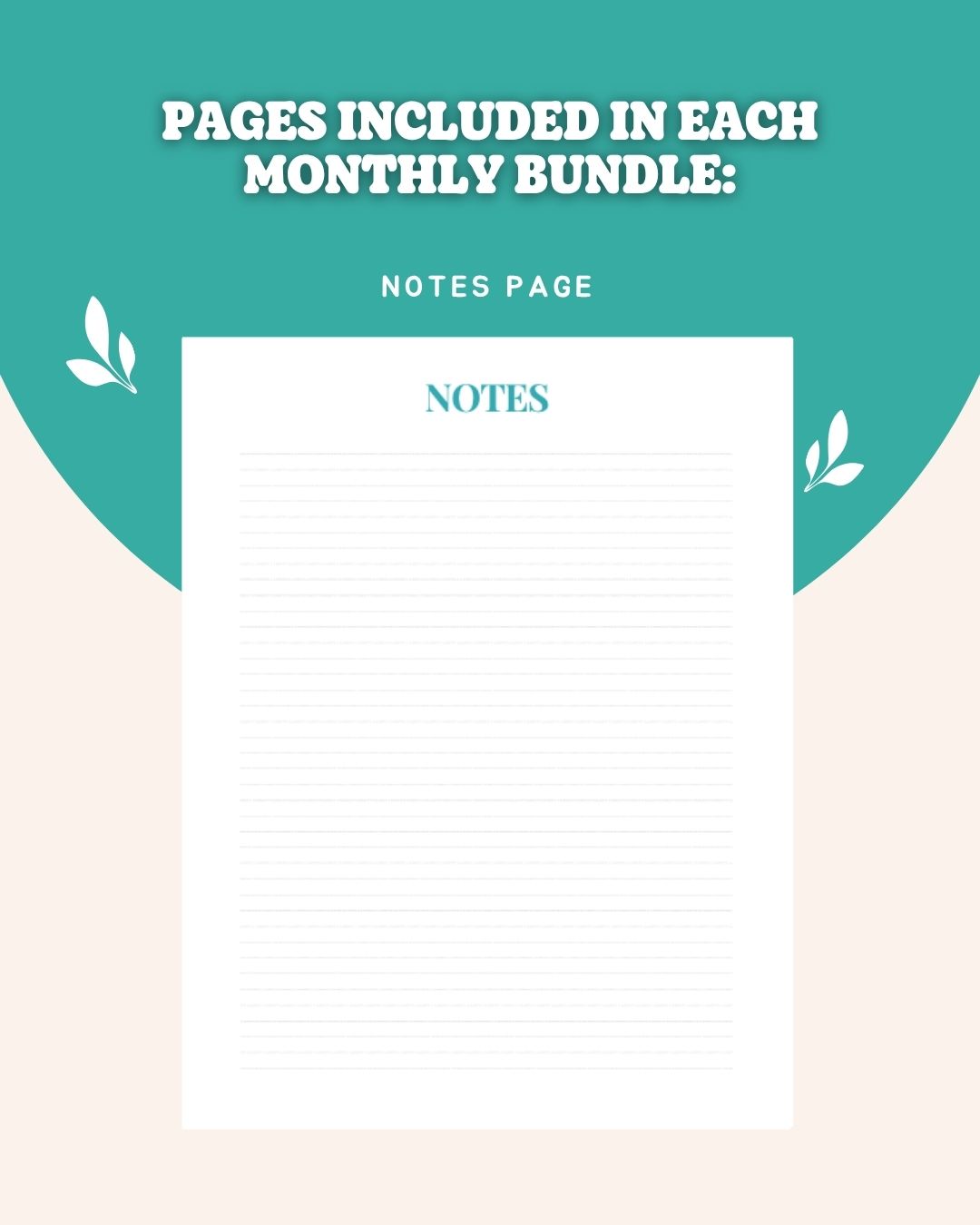 📅 2026 Dated Planner Bundle | September–December