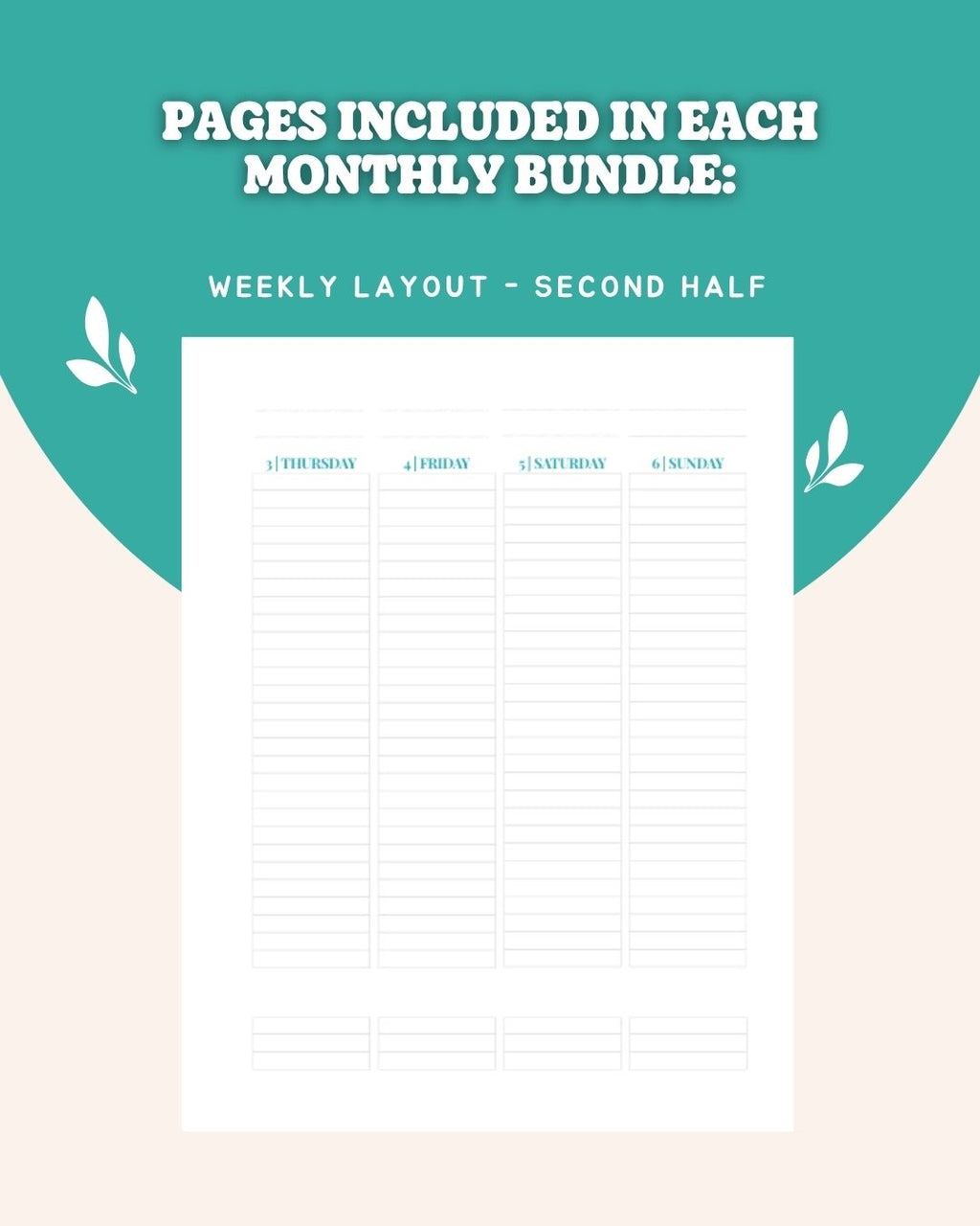 📅 2026 Dated Planner Bundle | September–December